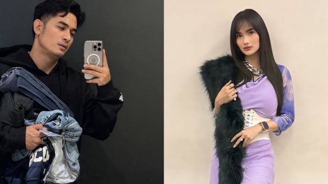 Kolase foto Faby Marcelia dan Ichal Muhammad. [Instagram]